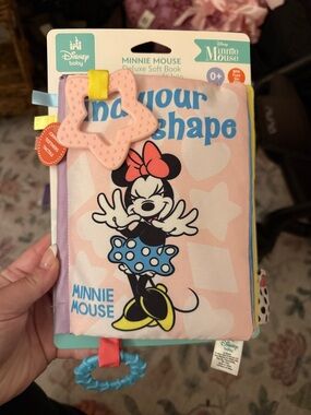 Disney Minnie Mouse Pink Baby Soft Book